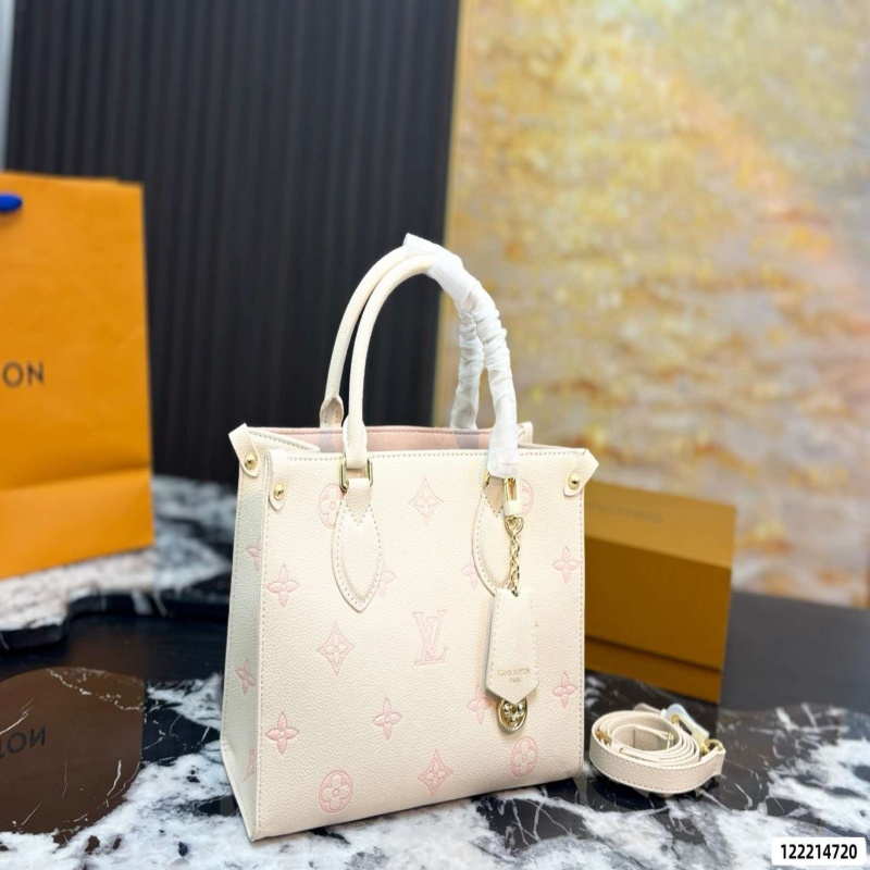 On‑The‑Go PM Cream Pink Empreinte Tote