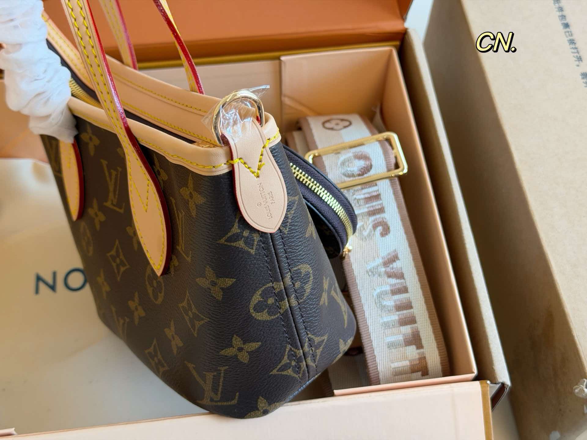 Mini On‑The‑Go Monogram Canvas Shoulder Crossbody Bag