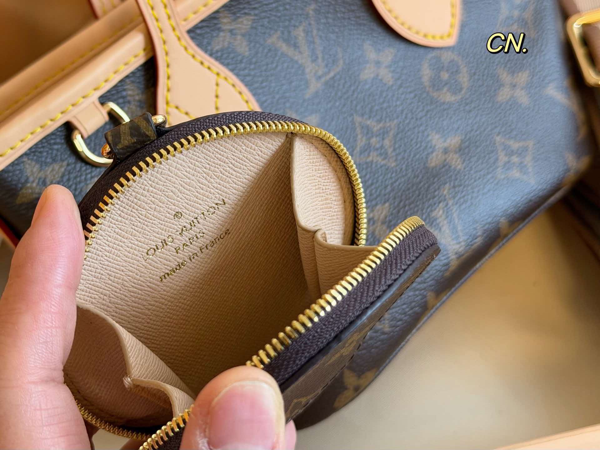Mini On‑The‑Go Monogram Canvas Shoulder Crossbody Bag