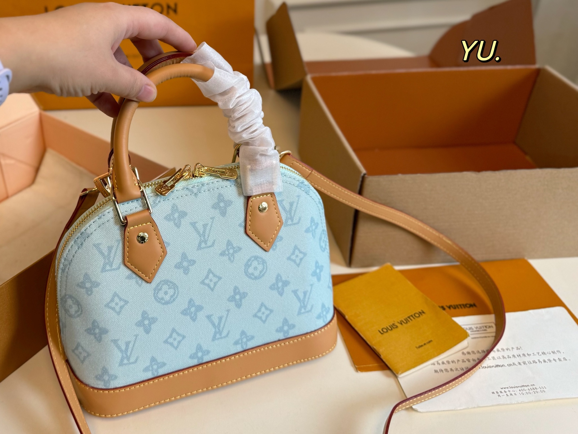 Vintage monogram LV Diane bag with adjustable shoulder strap