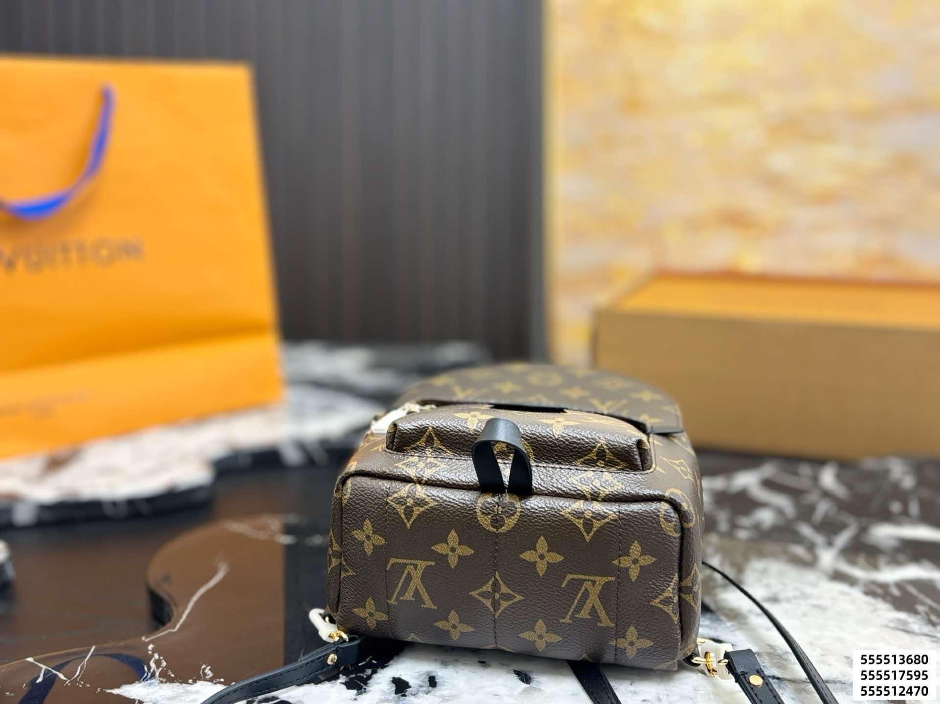 LV Palm Springs PM Monogram Backpack Bag