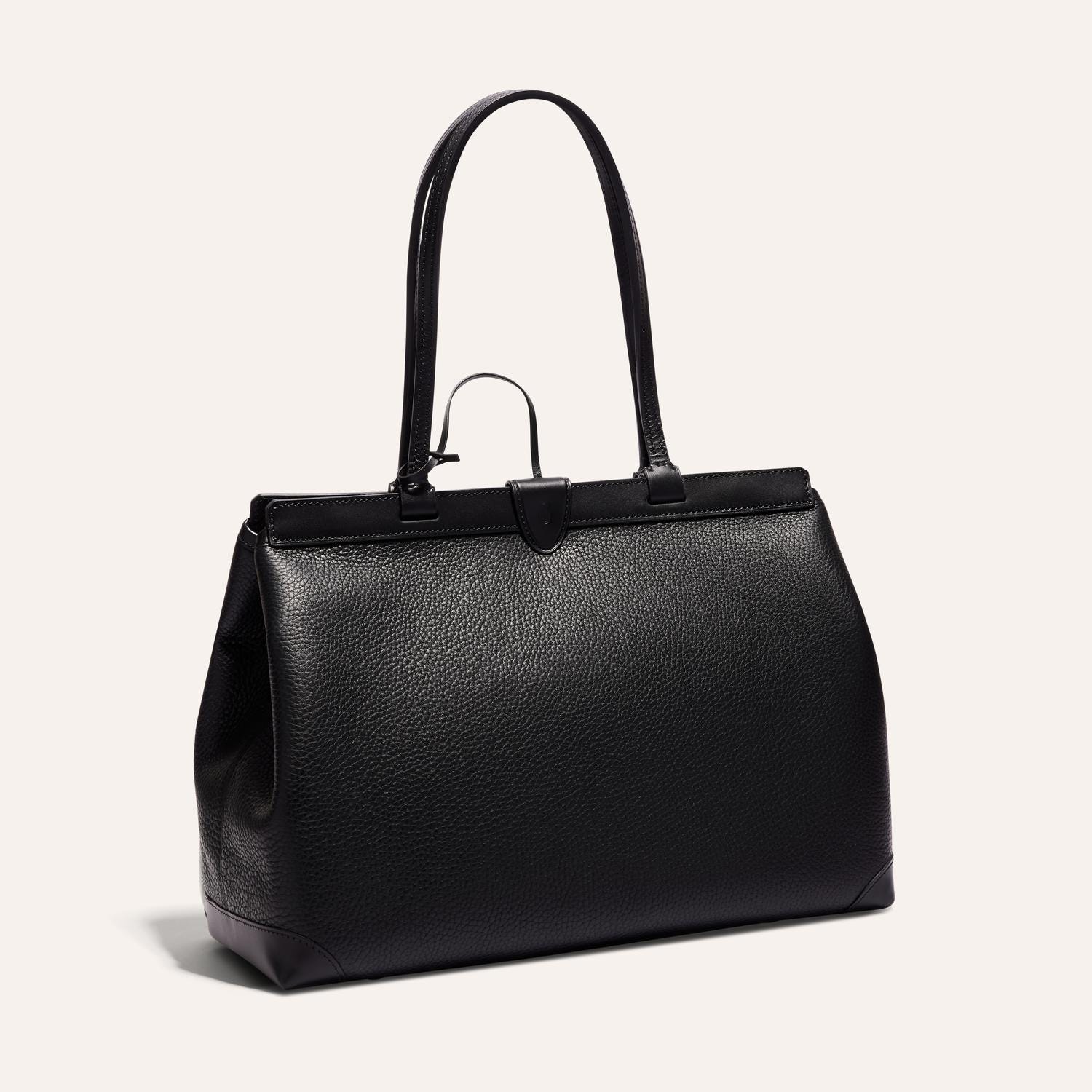Goyard Bellechasse Biaude PM tote bag in orange‑brown canvas, leather trim, top handles, spacious daily commuter handbag
