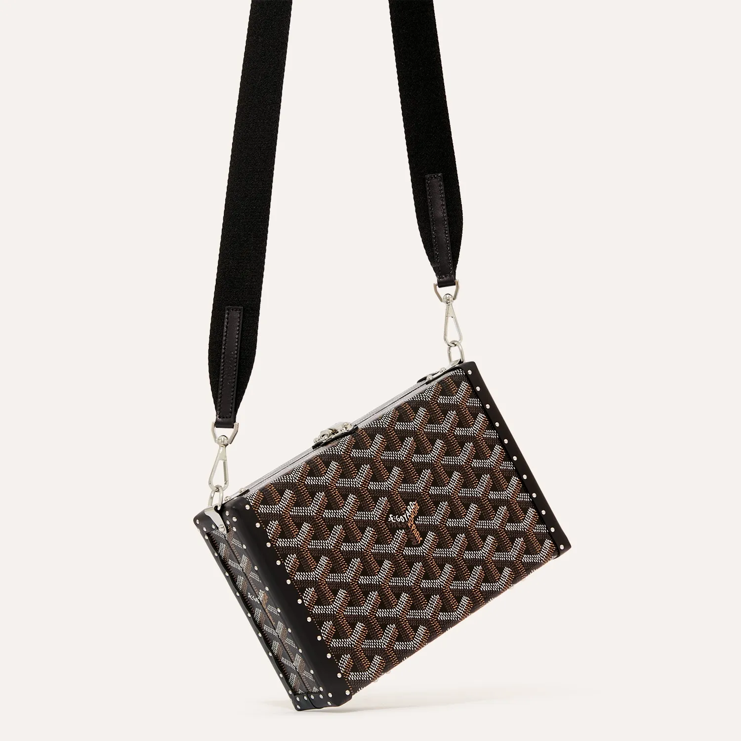 Goyard Bezons PM Green Trunk Crossbody Bag