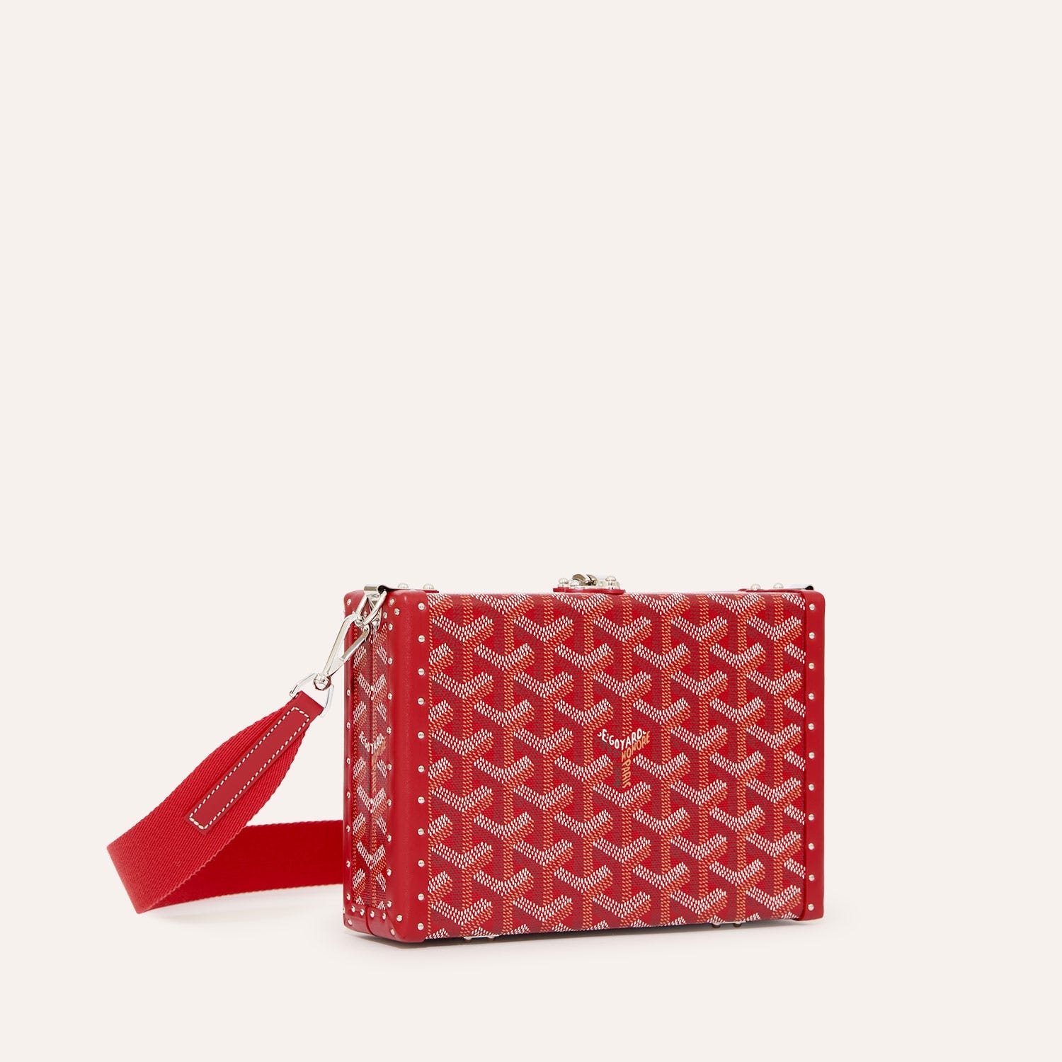 Goyard Bezons PM Green Trunk Crossbody Bag