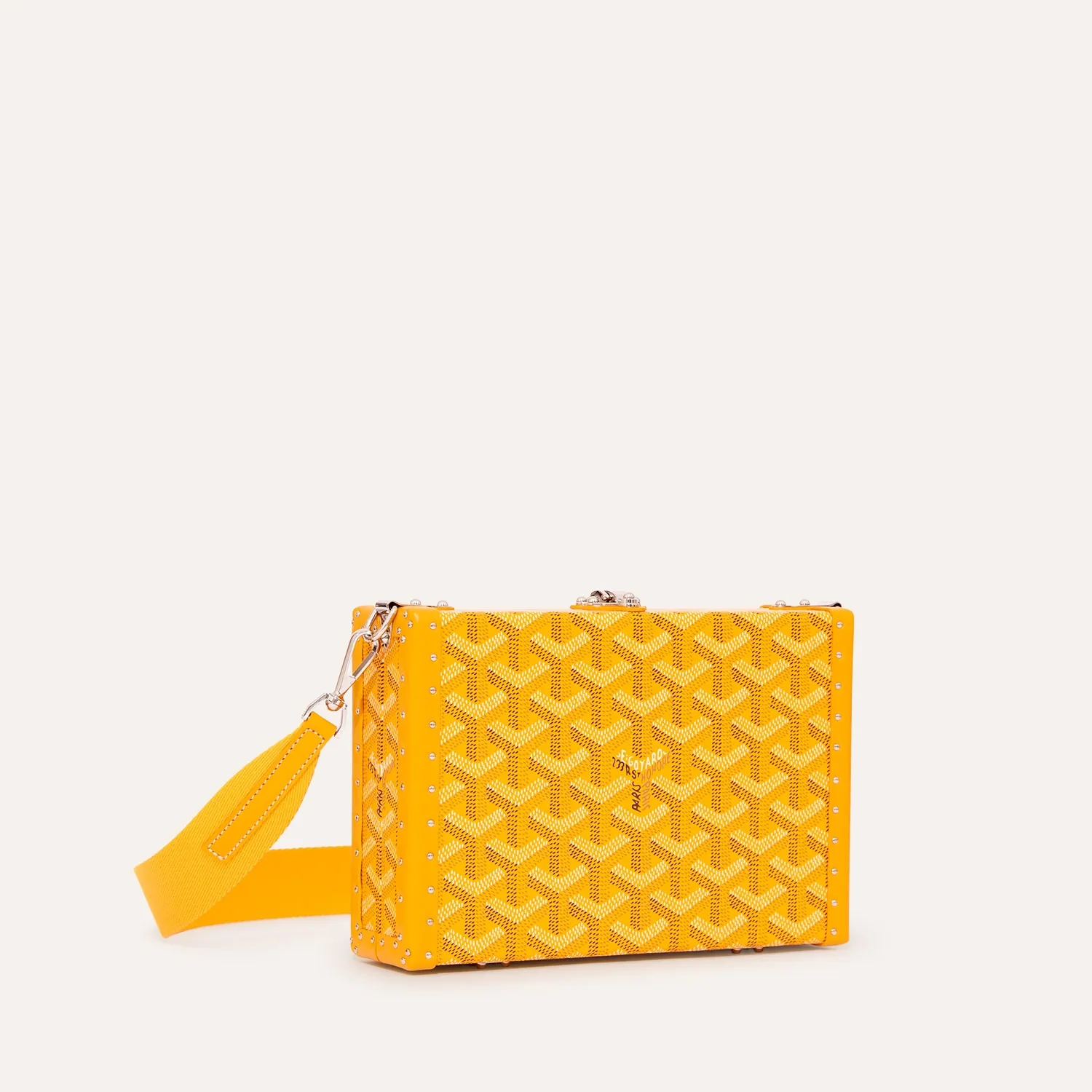 Goyard Bezons PM Green Trunk Crossbody Bag