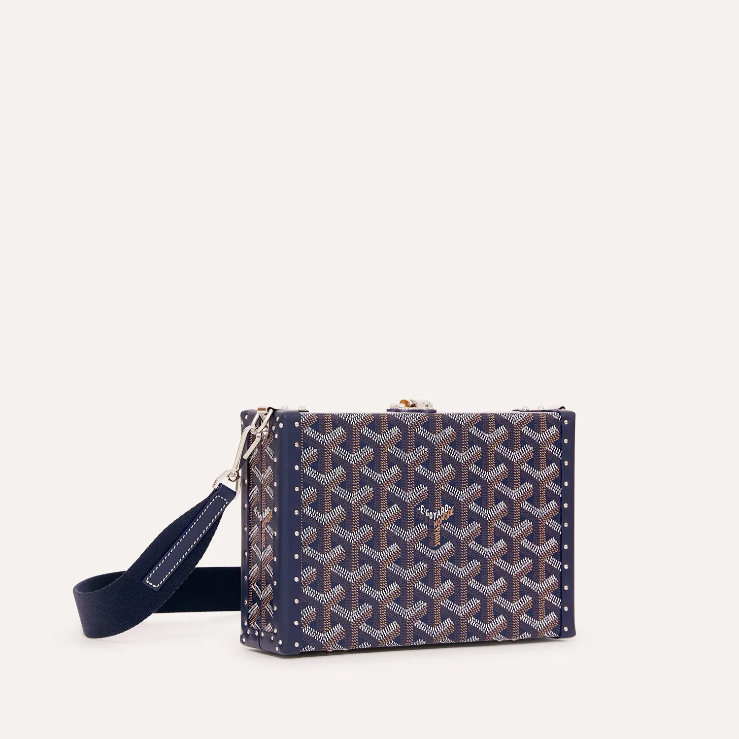 Goyard Bezons PM Green Trunk Crossbody Bag