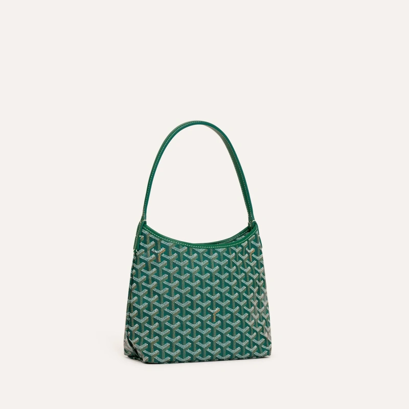 Goyard Mini Boheme Hobo Green Shoulder Bag
