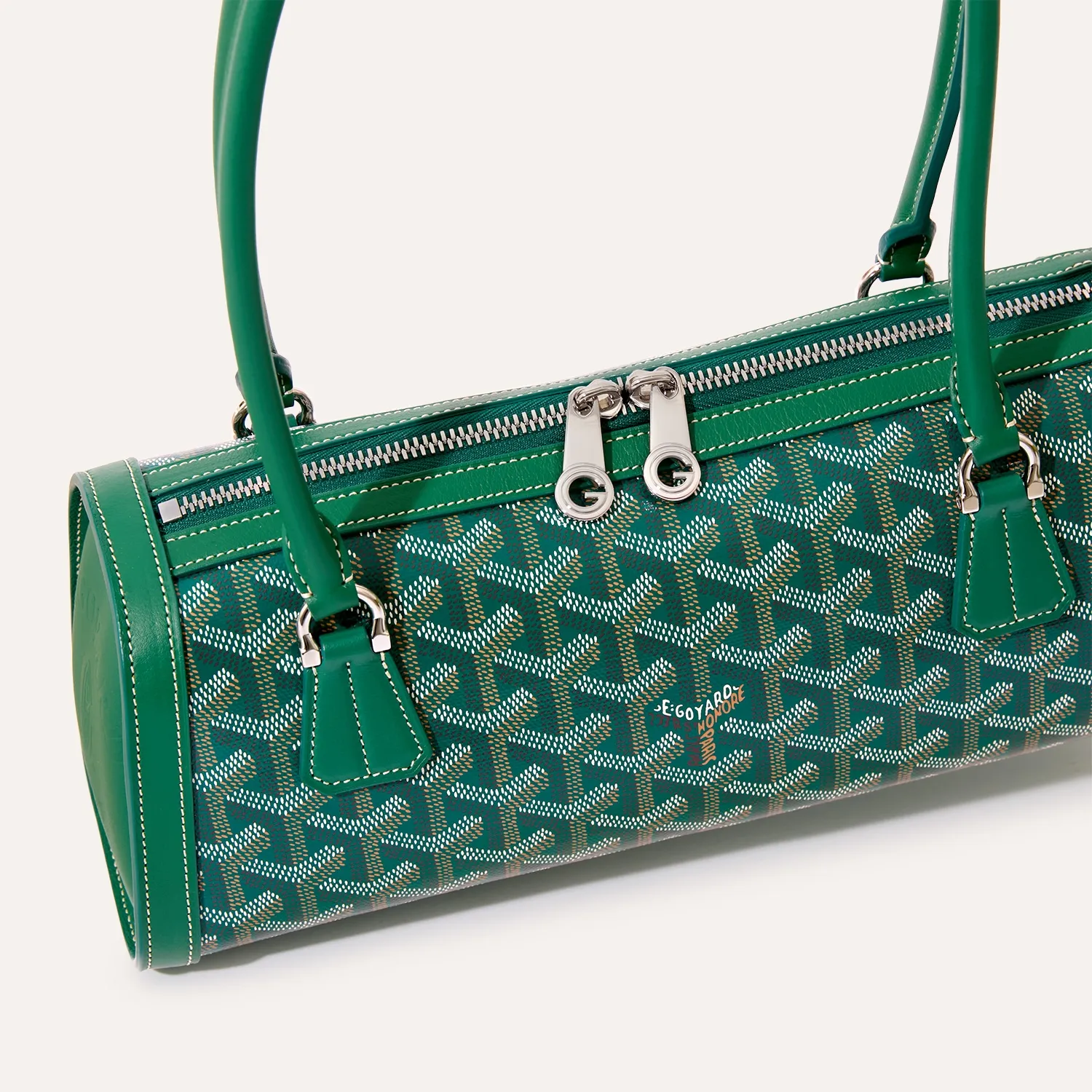 Goyard Bonbonniere PM Green Baguette Shoulder Underarm Bag