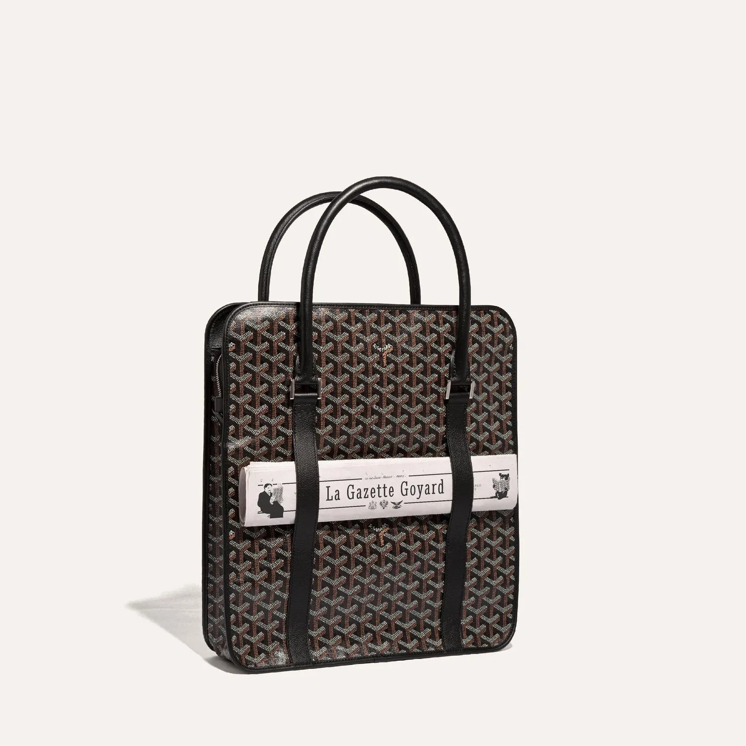 Goyard Saint Léger Green Vertical Hand Tote Bag