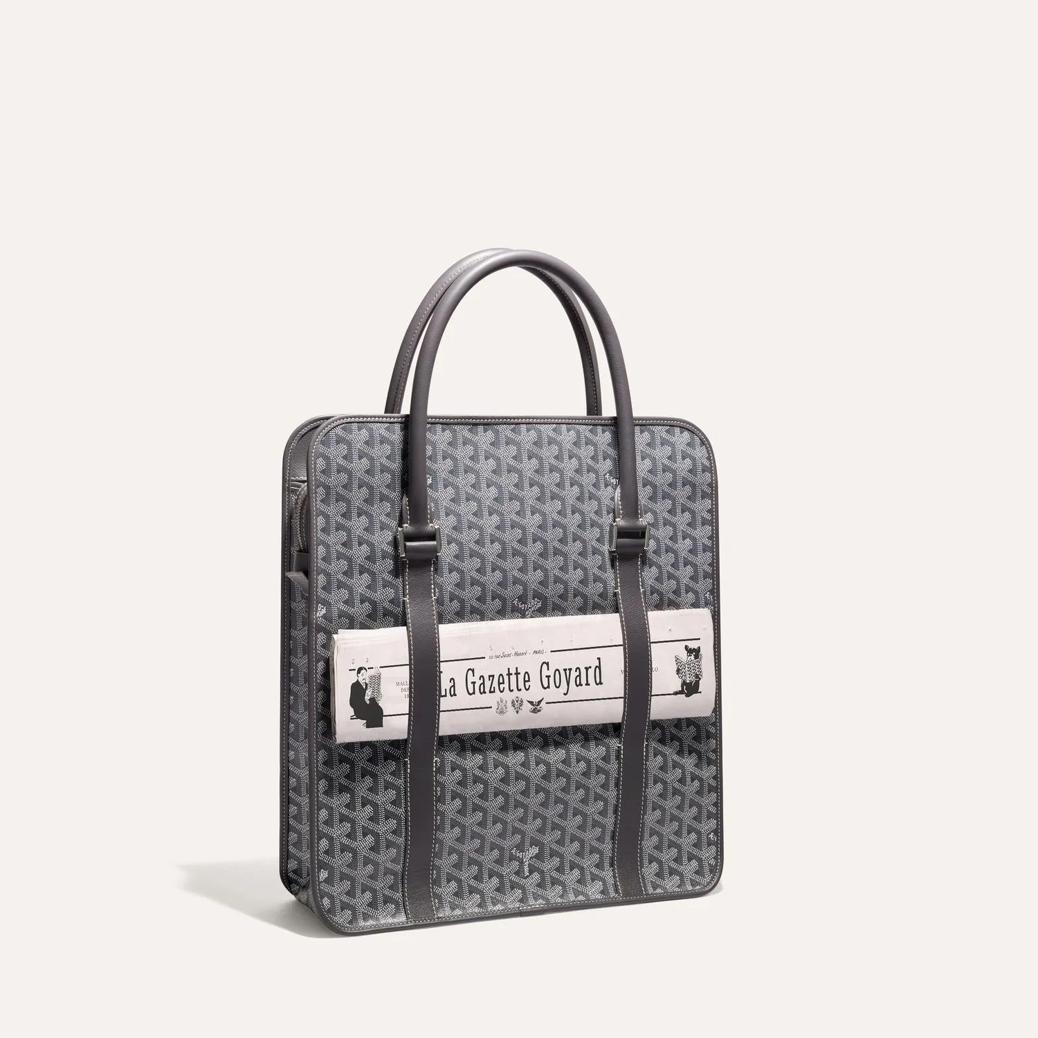 Goyard Saint Léger Green Vertical Hand Tote Bag