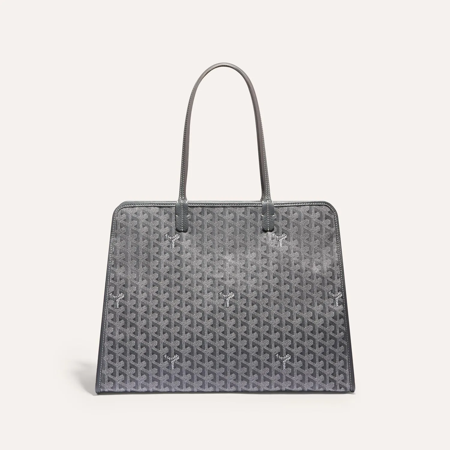 Goyard Hardy PM Green Structured Zip Tote Bag