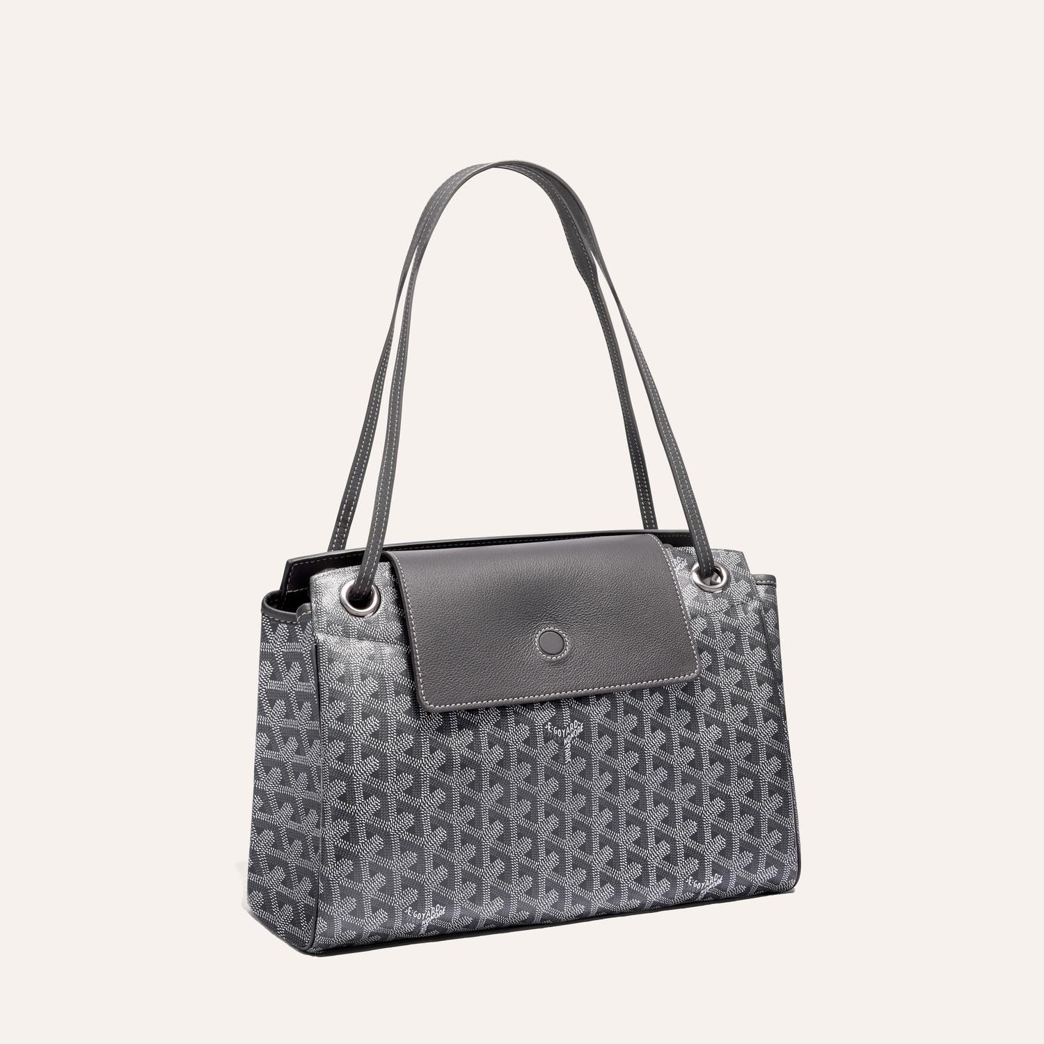 Goyard Rouette Souple PM Green Soft Flap Shoulder Bag