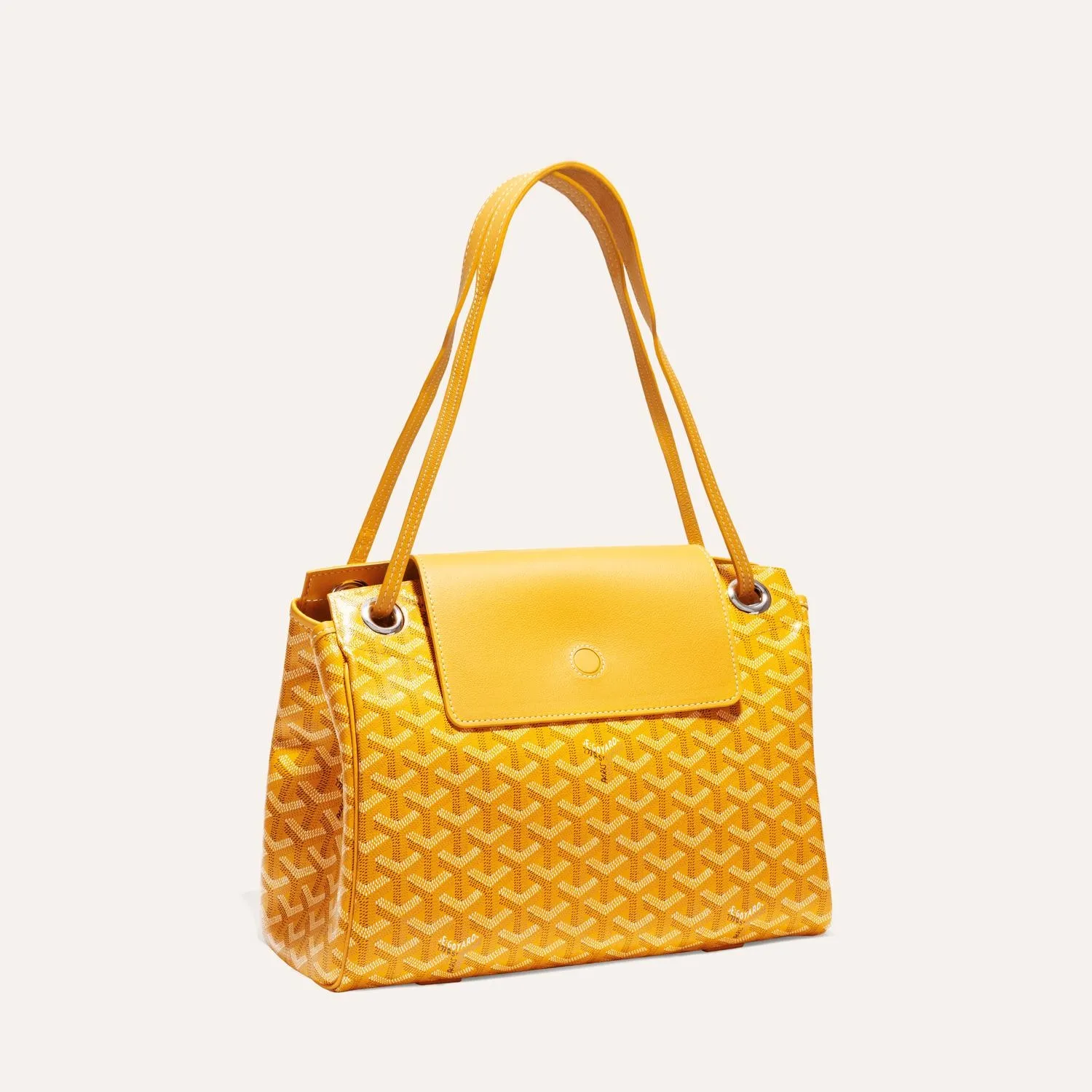 Goyard Rouette Souple PM Green Soft Flap Shoulder Bag