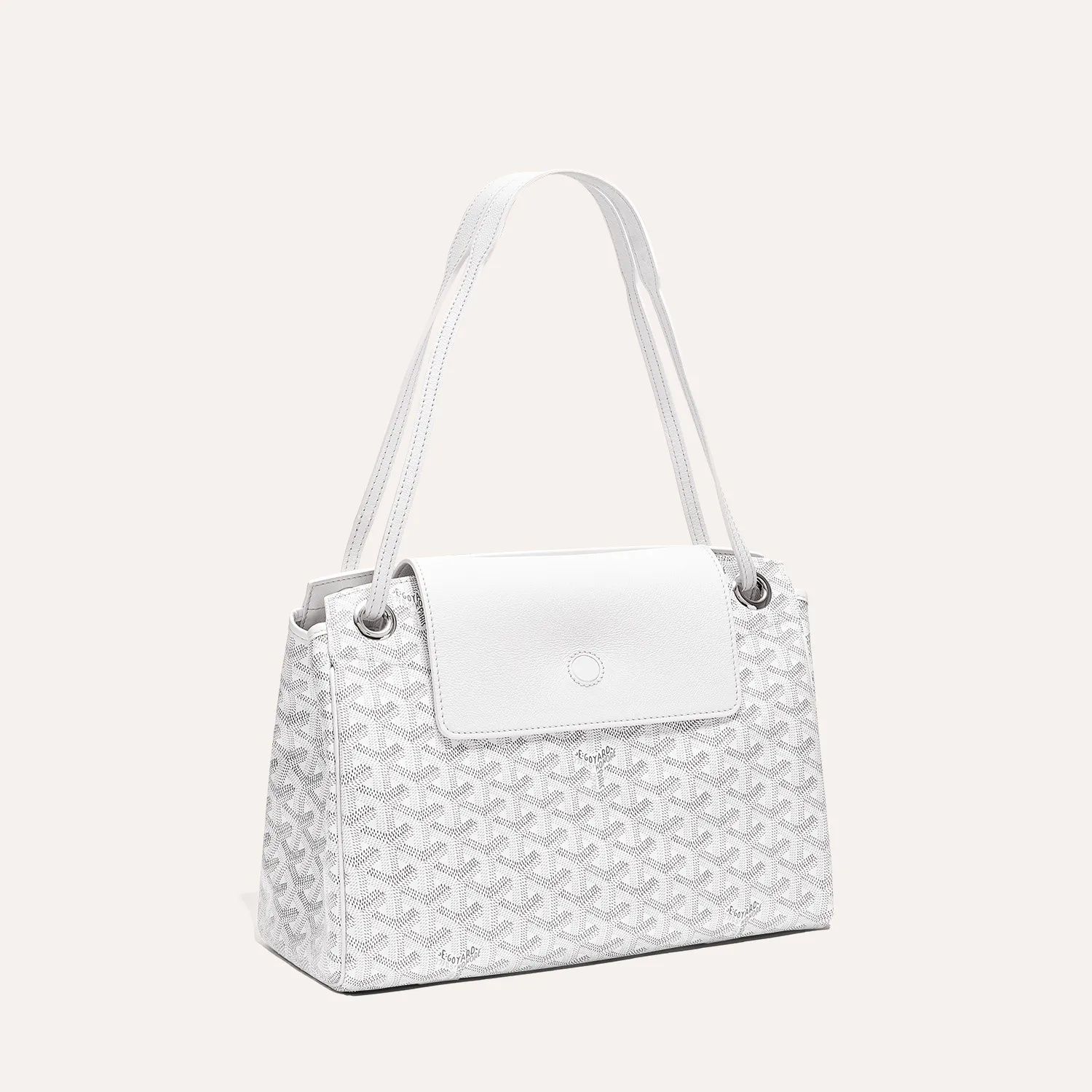Goyard Rouette Souple PM Green Soft Flap Shoulder Bag