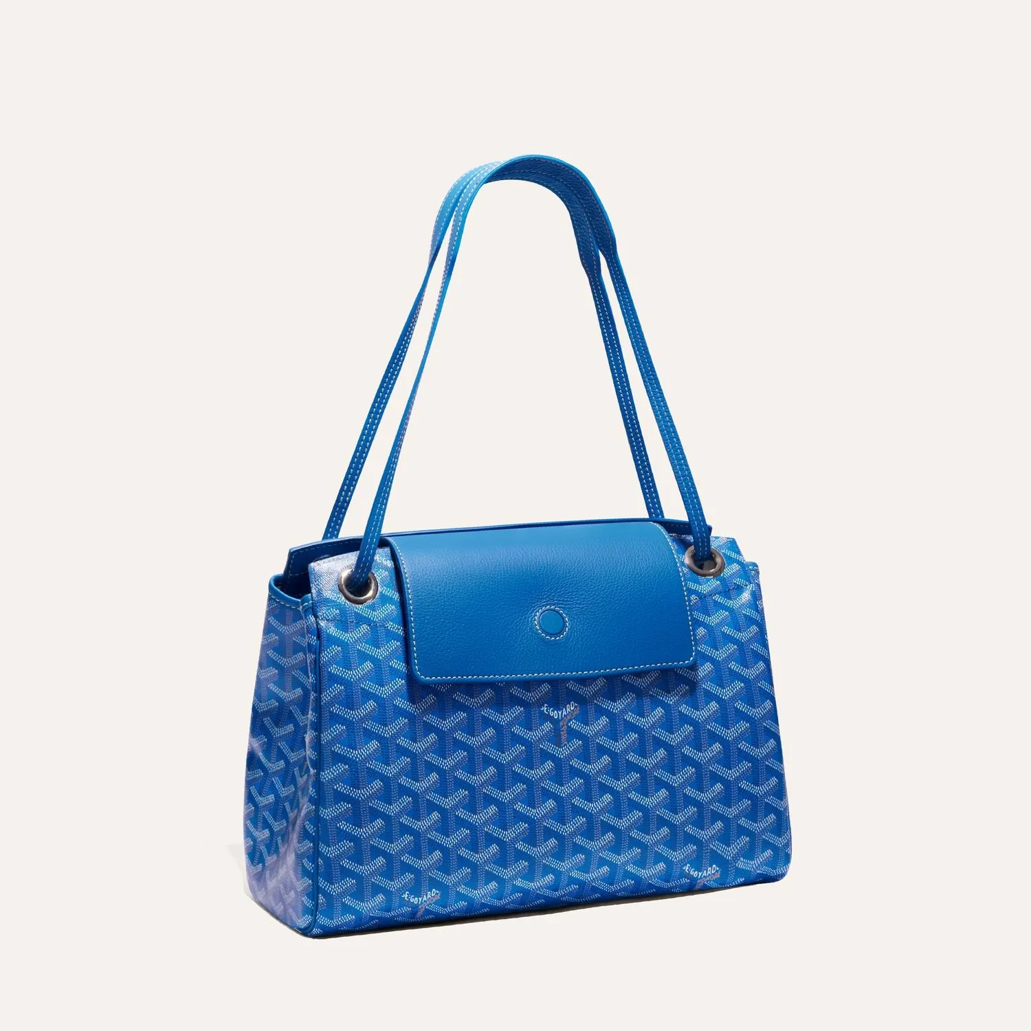 Goyard Rouette Souple PM Green Soft Flap Shoulder Bag