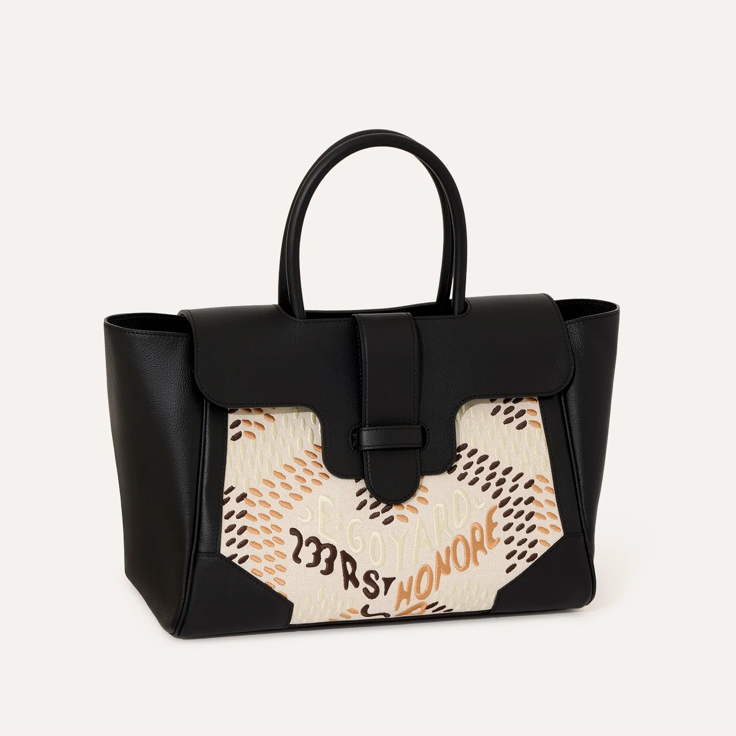 Goyard Saigon Tote Green Embroidery Limited Edition Hand Tote Bag