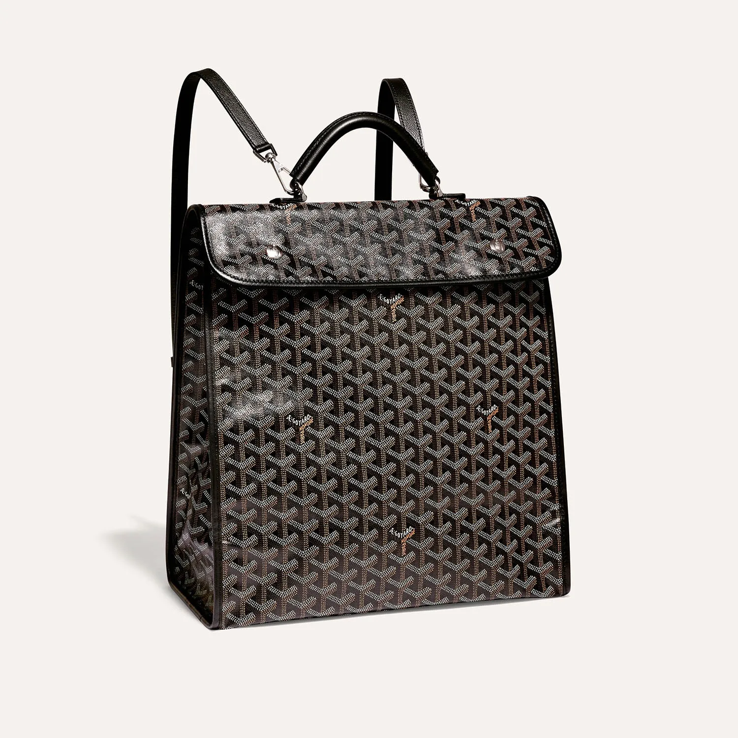 Goyard Saint Léger Green Flap Backpack Bag
