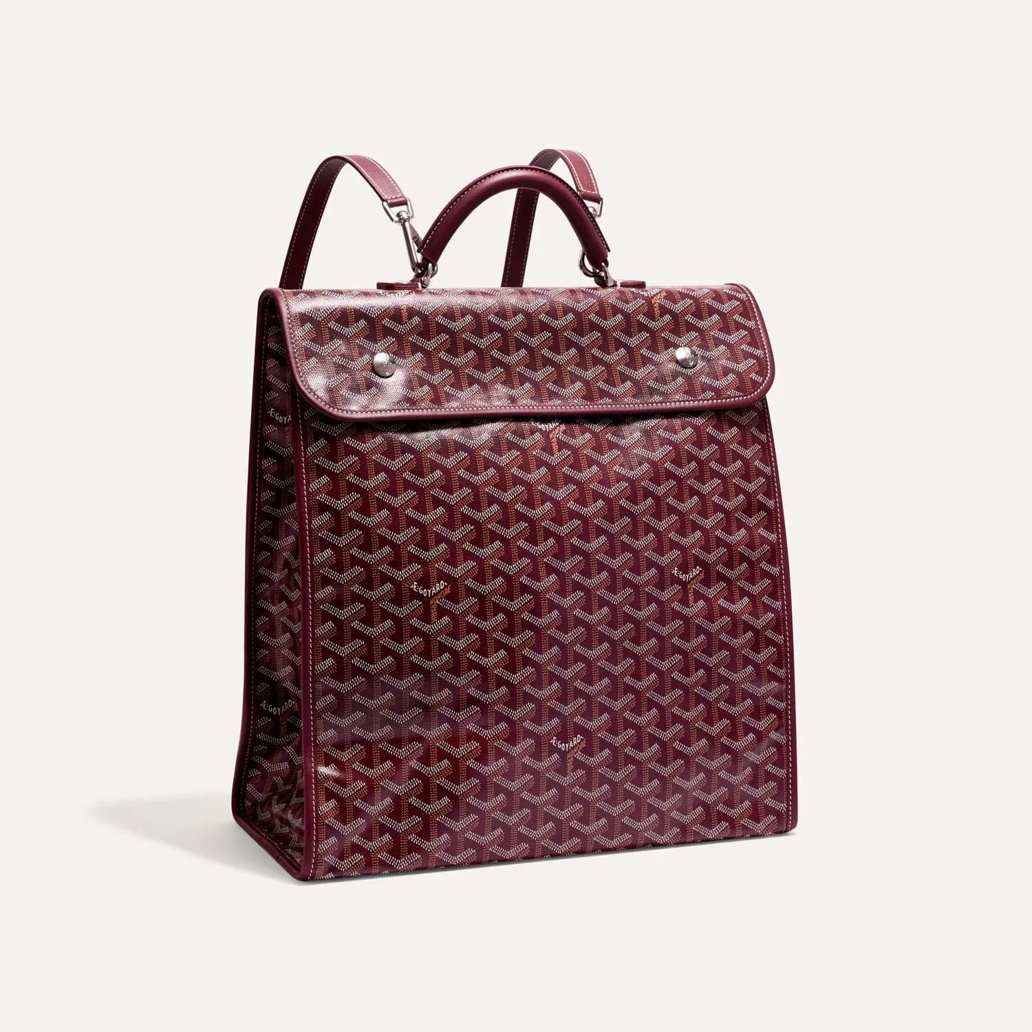 Goyard Saint Léger Green Flap Backpack Bag