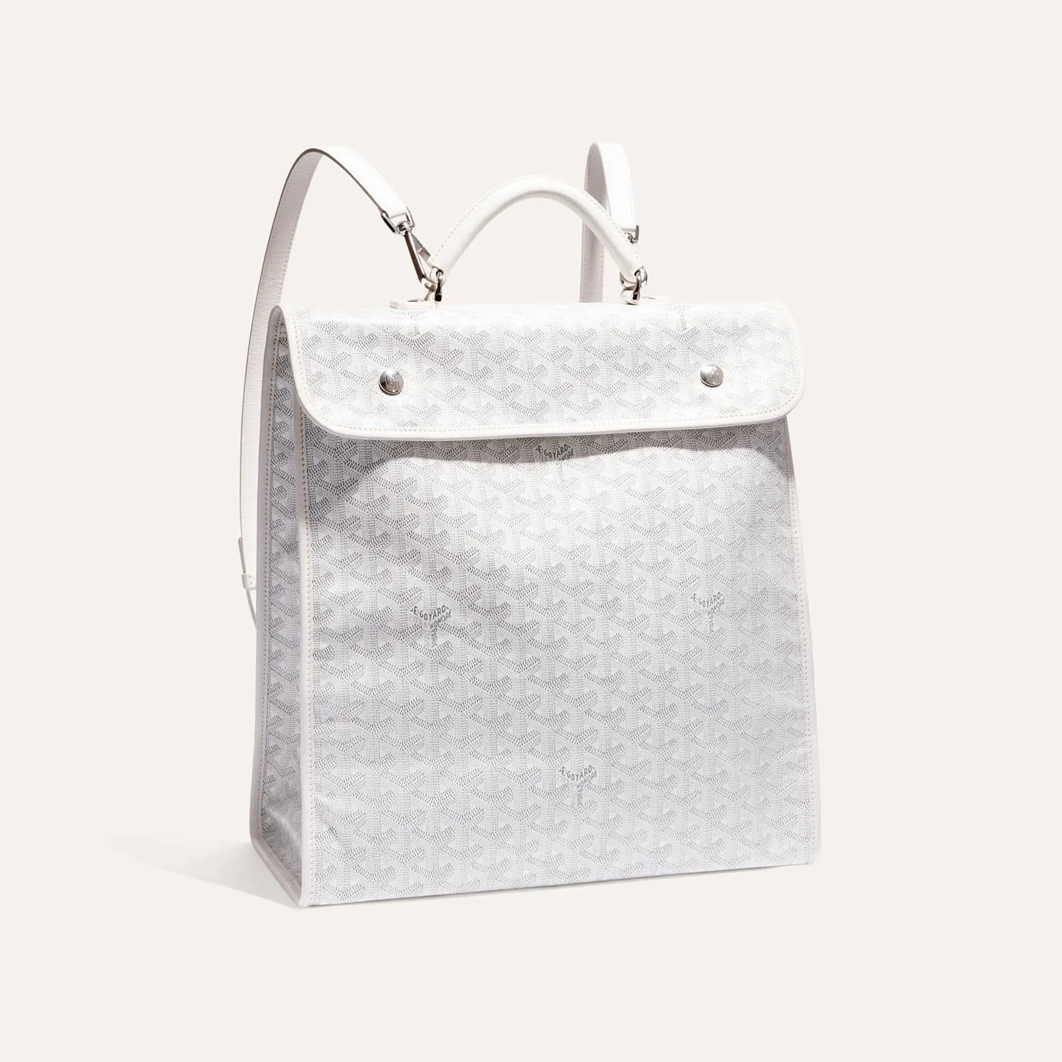 Goyard Saint Léger Green Flap Backpack Bag